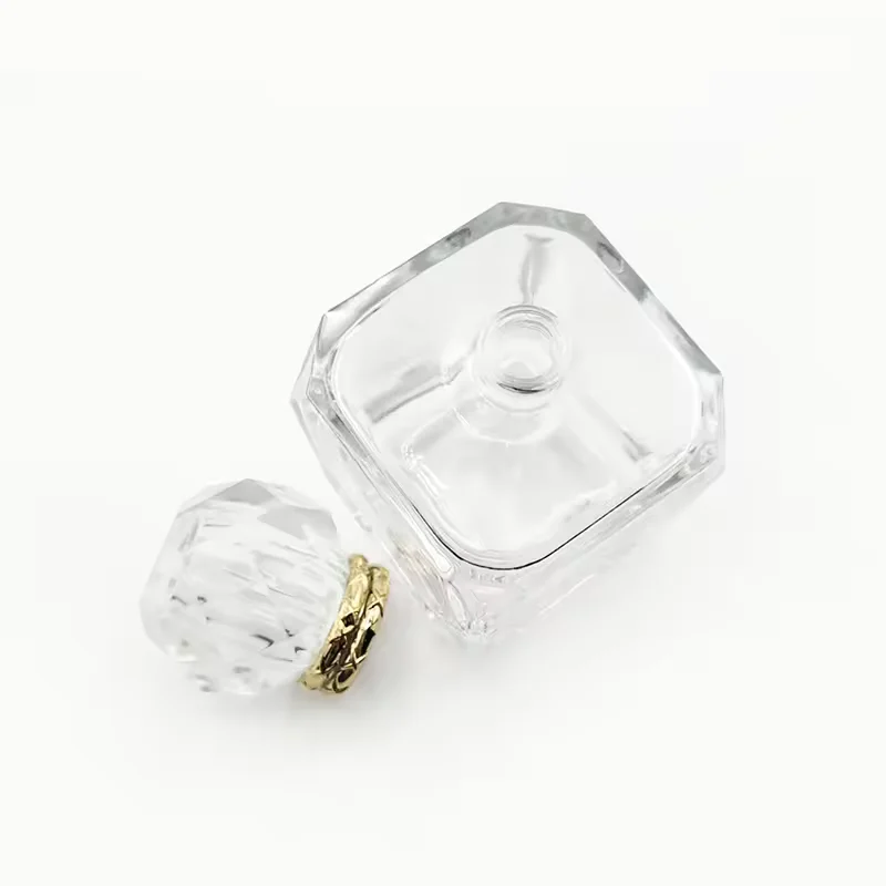 100pcs Customized Luxury Empty Glass Perfume Bottles with Plastic Cap image 4