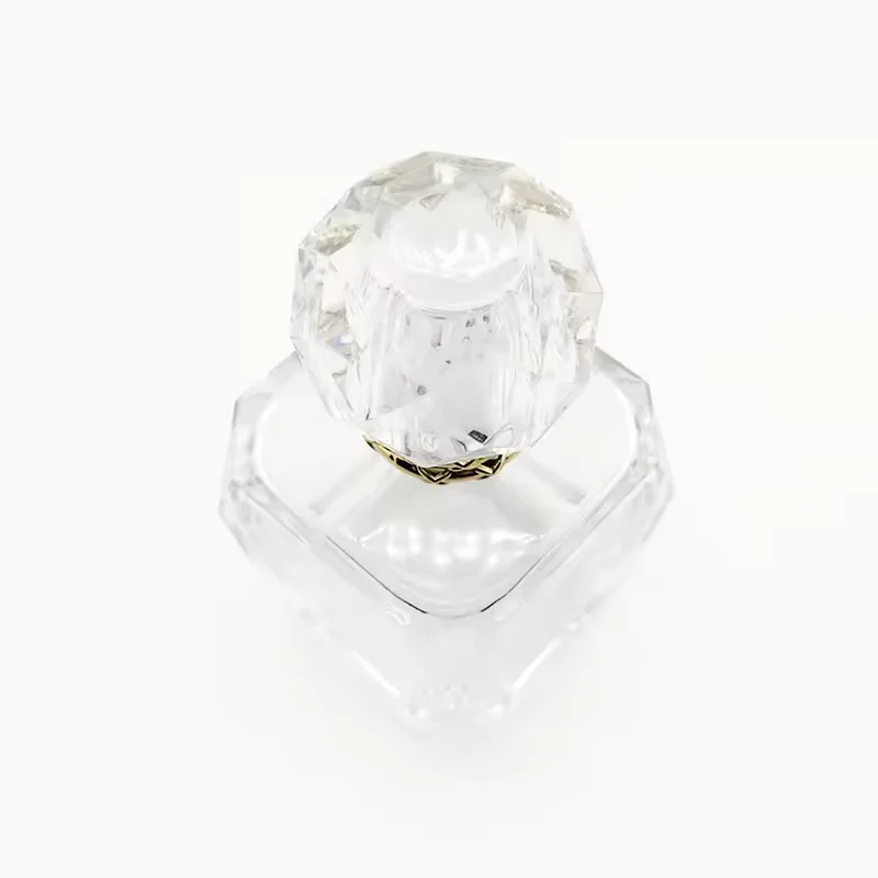 100pcs Customized Luxury Empty Glass Perfume Bottles with Plastic Cap image 5