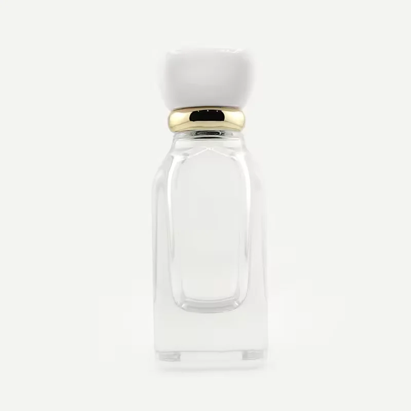 Clear Glass Perfume Bottle
