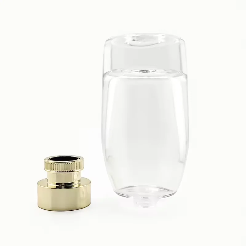Red Cylindrical Glass Perfume Bottle image 3