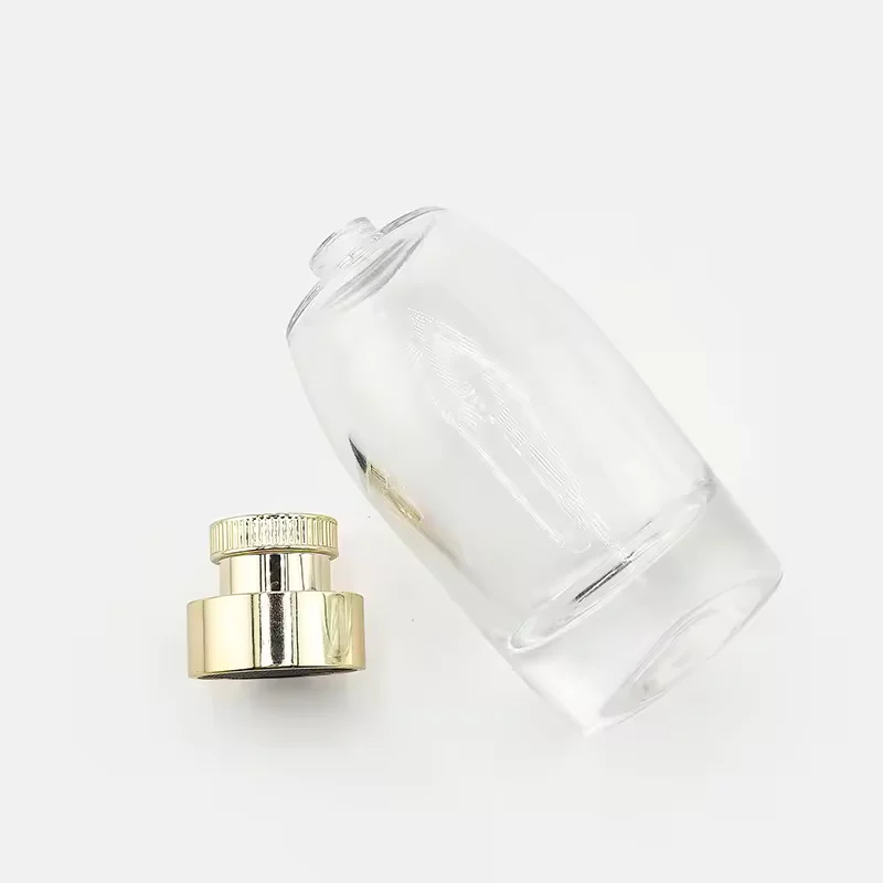 Red Cylindrical Glass Perfume Bottle image 5