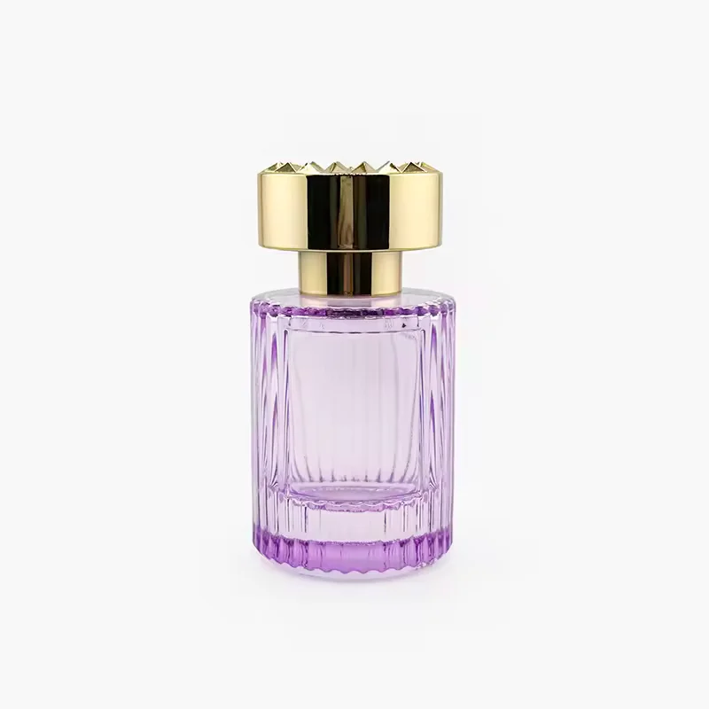 Luxury Perfume Bottle Refillable Perfume Bottle with Lid Pump Sprayer Empty