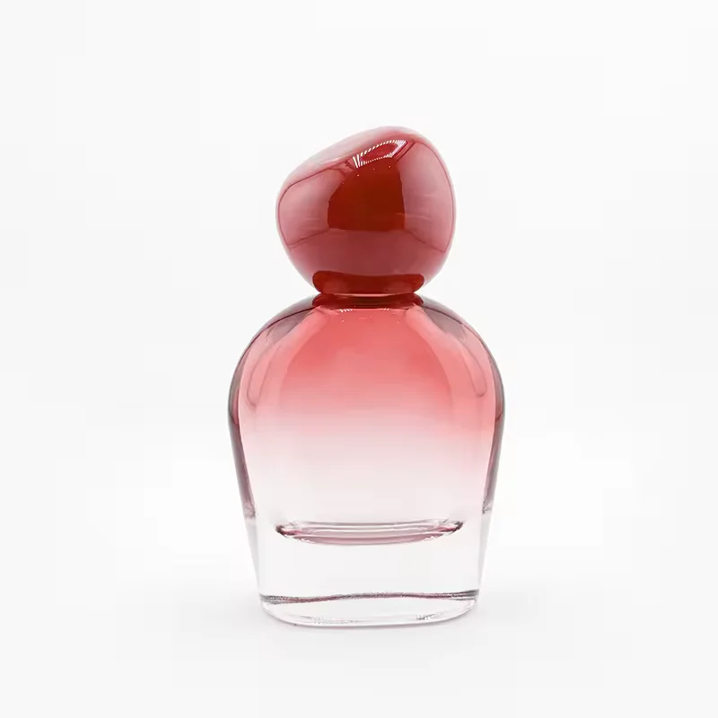 Gradient Round Glass Perfume Bottle