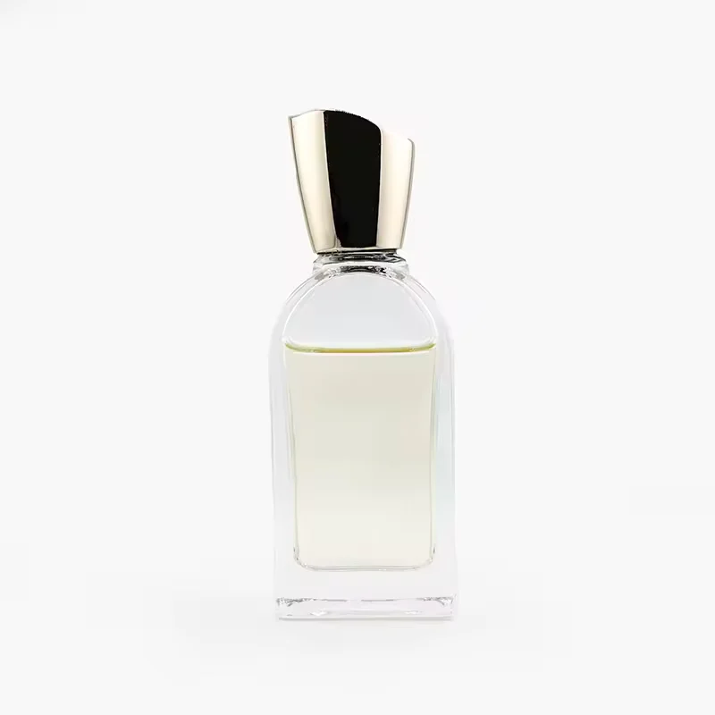 Black Square Glass Perfume Bottle
