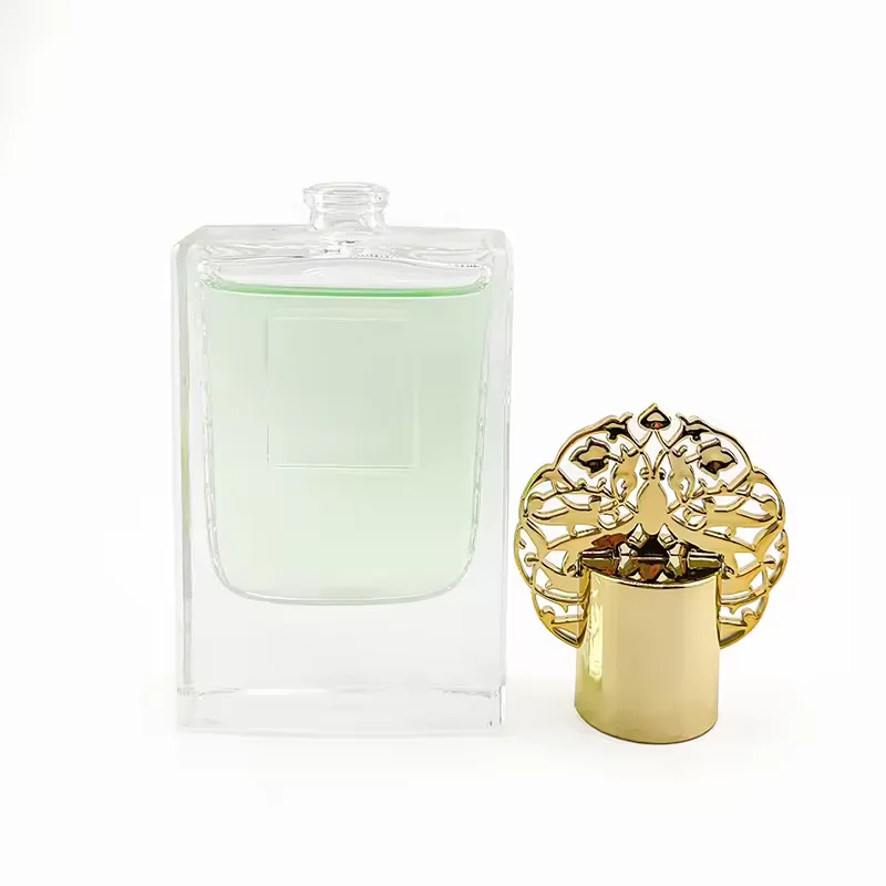 Rectangular Glass Perfume Bottle with Gift Box image 3