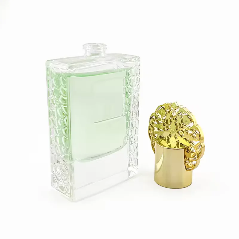 Rectangular Glass Perfume Bottle with Gift Box image 5