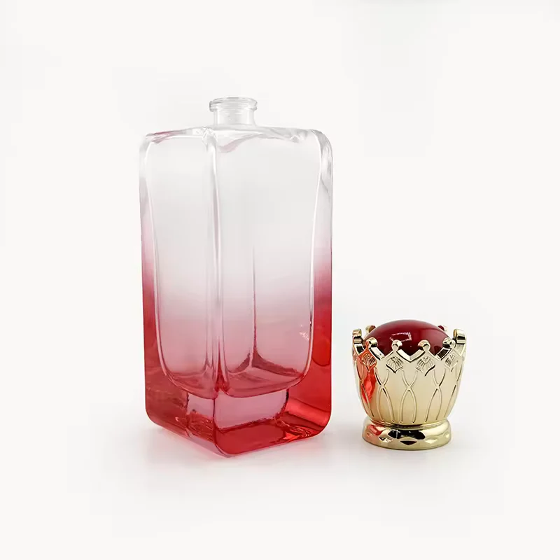 Cylindrical Glass Perfume Bottle with Pump Sprayer image 4