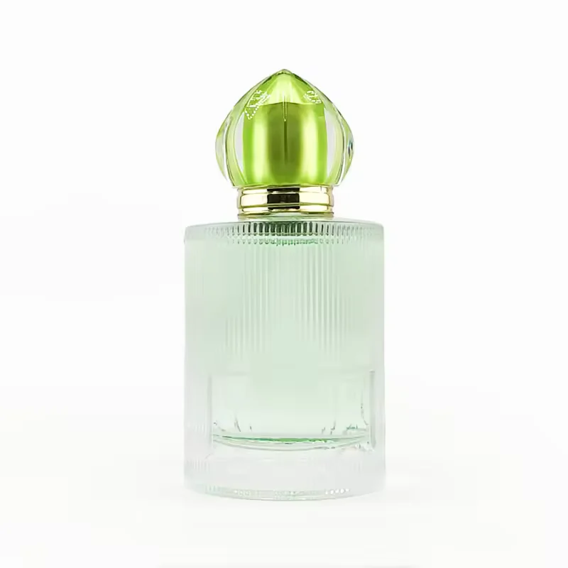 Cylindrical Glass Perfume Bottle