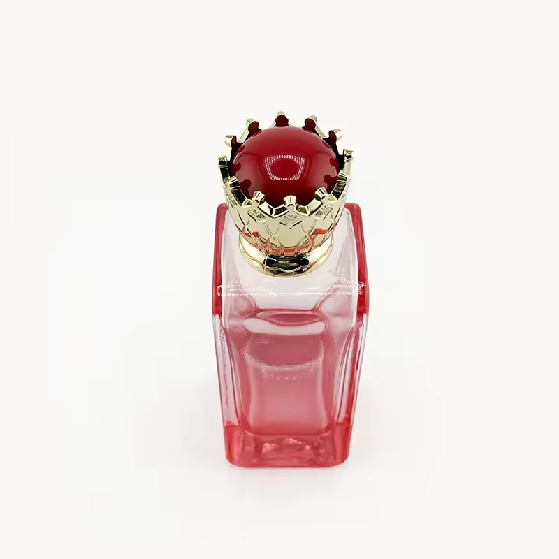 Gradient Square Glass Perfume Bottle image 3