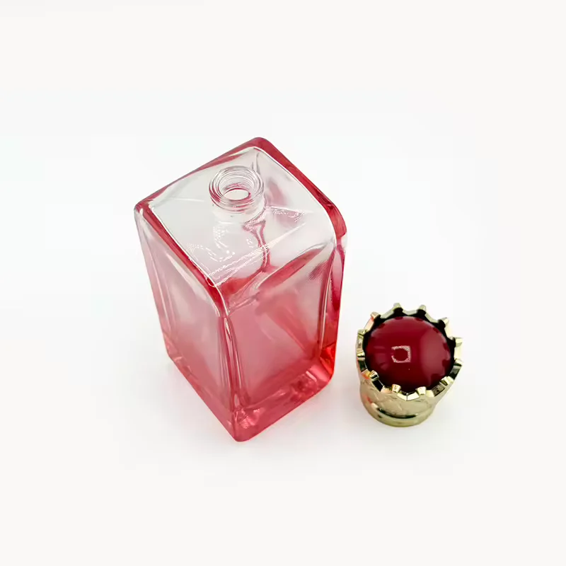 Gradient Square Glass Perfume Bottle image 5