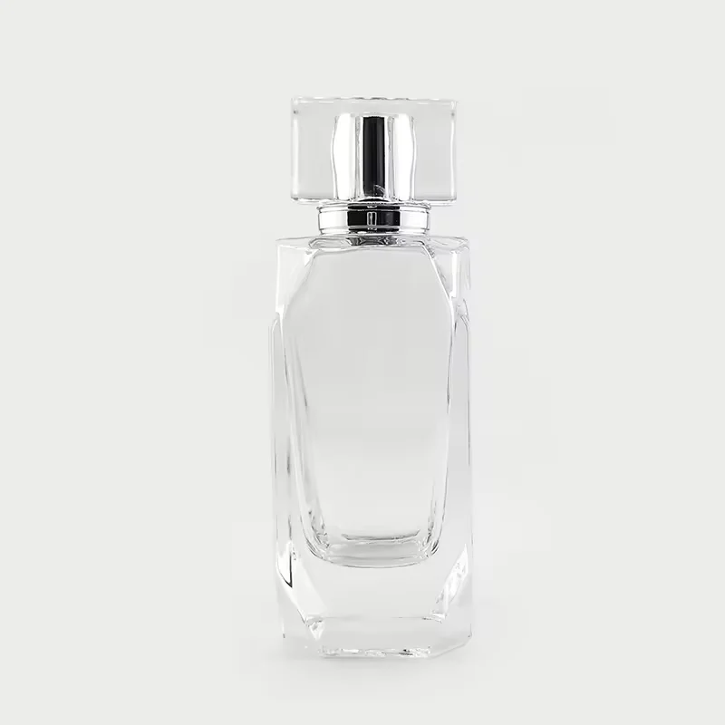 Custom Color Glass Perfume Bottles Refillable Pump Sprayer Cosmetic