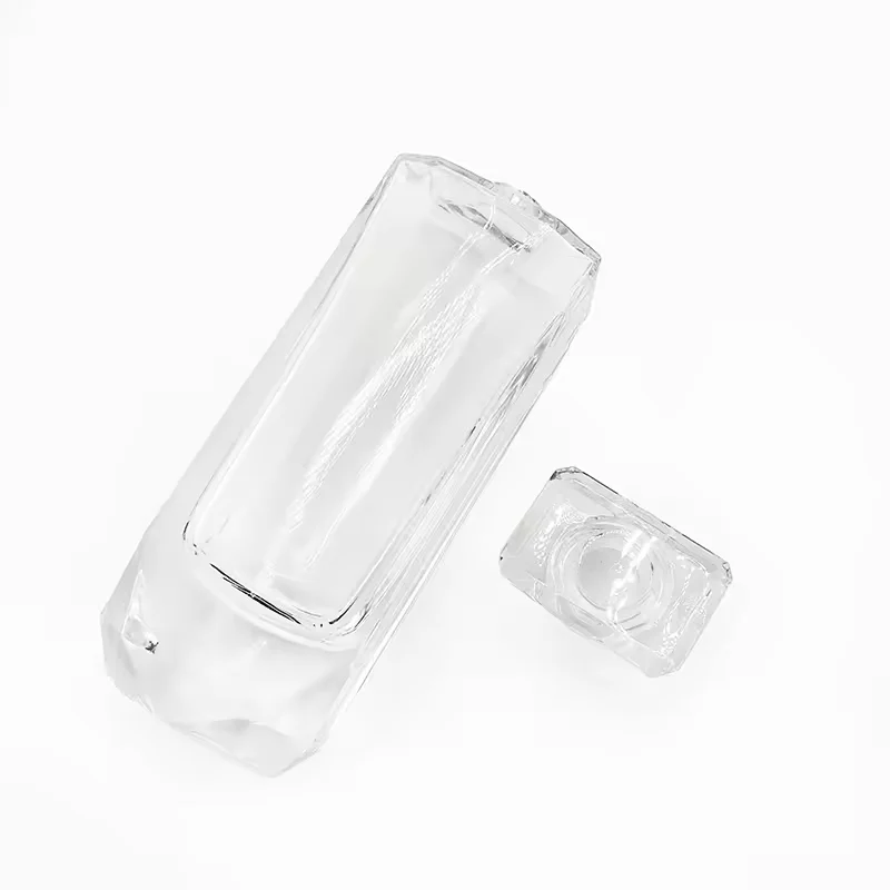 Clear Glass Perfume Bottle with Pump Sprayer image 5