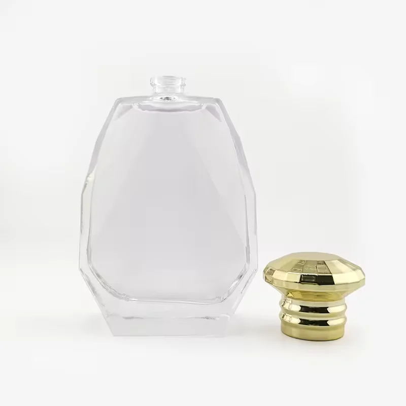 Clear Glass Perfume Bottle
