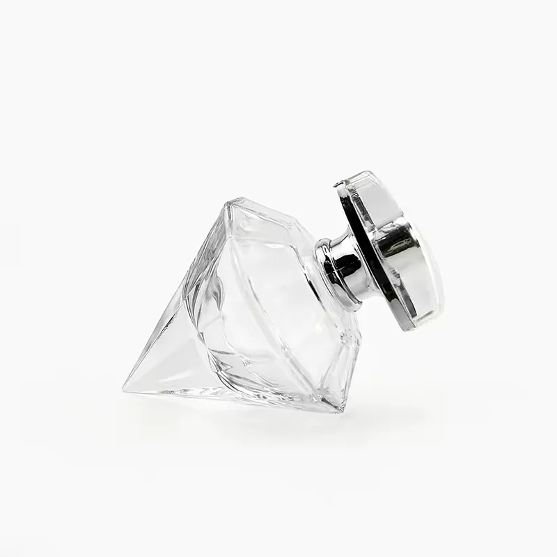 Red Glass Perfume Bottle