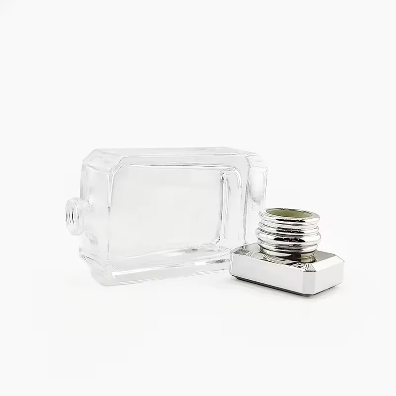 Black Glass Perfume Bottle with Custom Logo image 5