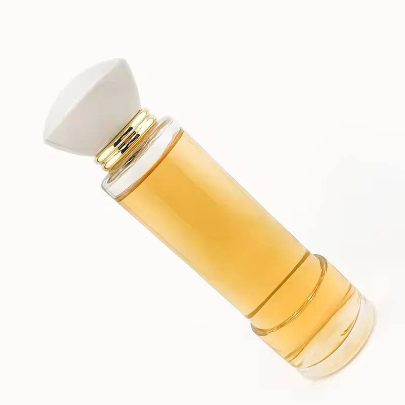 Square Glass Perfume Bottle with Pump Sprayer