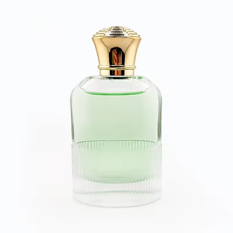 Clear Square Glass Perfume Bottle