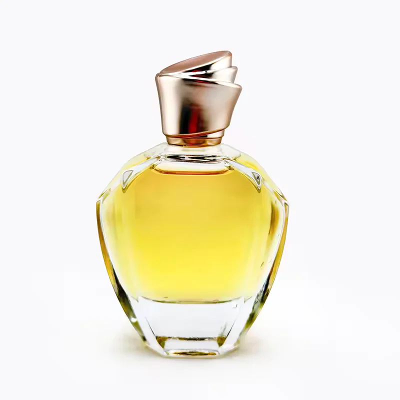 Clear Glass Perfume Bottle with Pump Sprayer