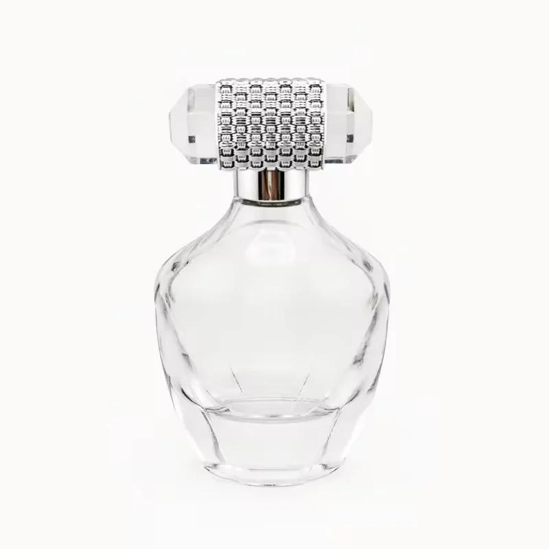Clear Glass Perfume Bottle