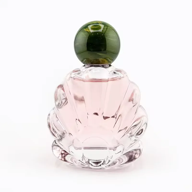 Round Glass Perfume Bottle