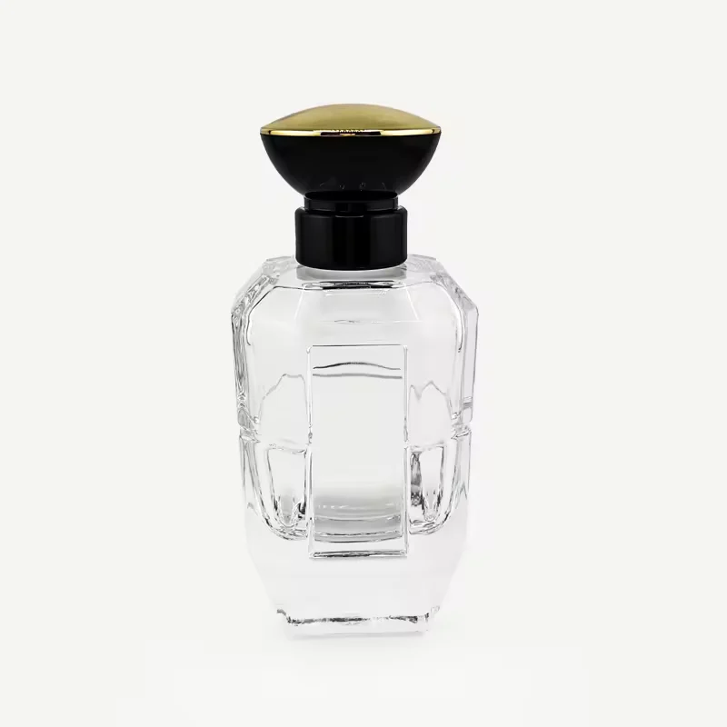 Clear Glass Perfume Bottle