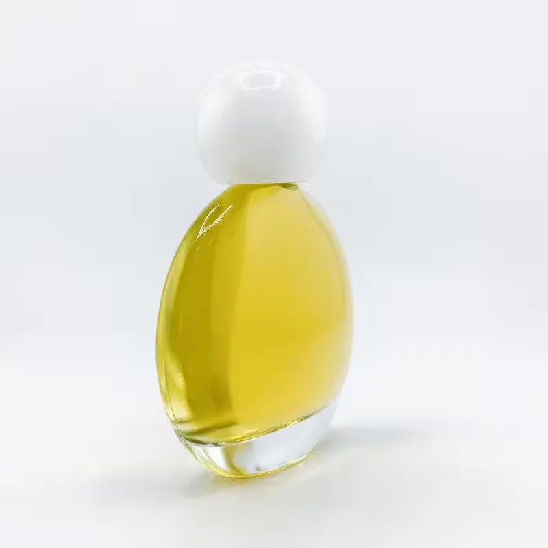 Round Glass Perfume Bottle with Pump Sprayer image 5