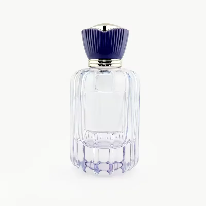 Cylindrical Glass Perfume Bottle