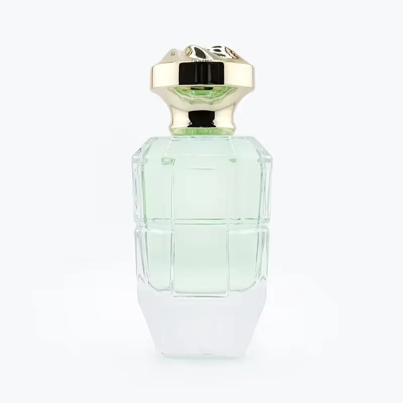 Clear Glass Perfume Bottle with Pump Sprayer image 2