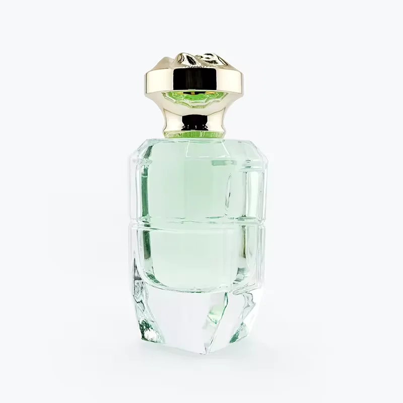 Clear Glass Perfume Bottle with Pump Sprayer image 3