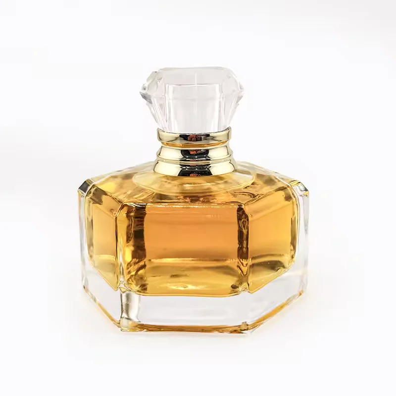 Amber Glass Perfume Bottle