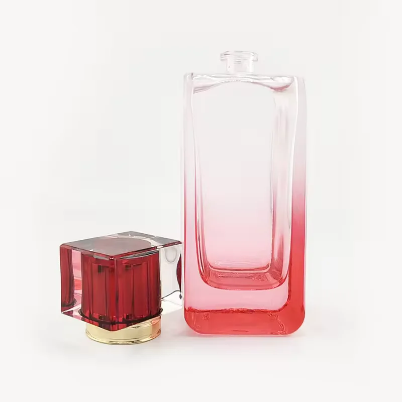 Gradient Rectangular Glass Perfume Bottle image 5