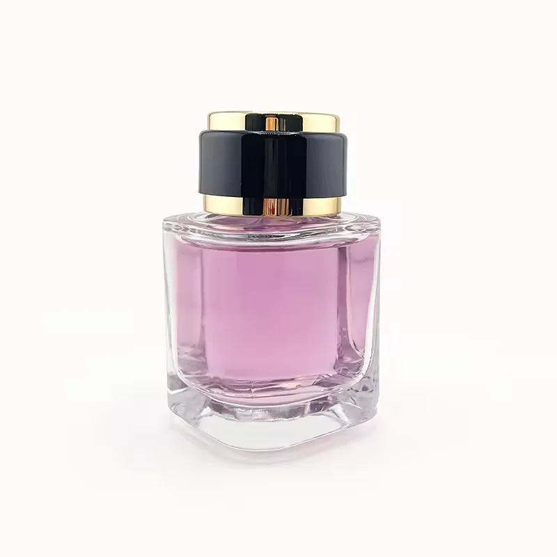 Hot Sales Custom Cosmetic Empty Heart Shape Perfume Glass Bottle -