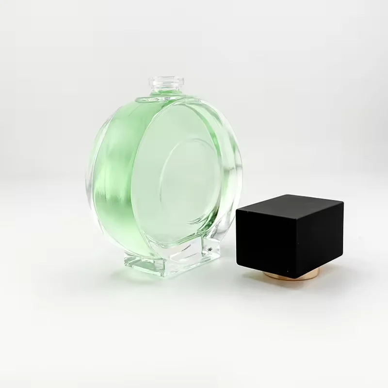 Round Glass Perfume Bottle