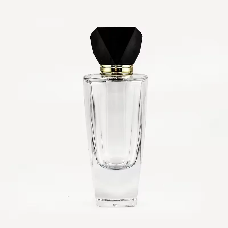 Cylindrical Glass Perfume Bottle