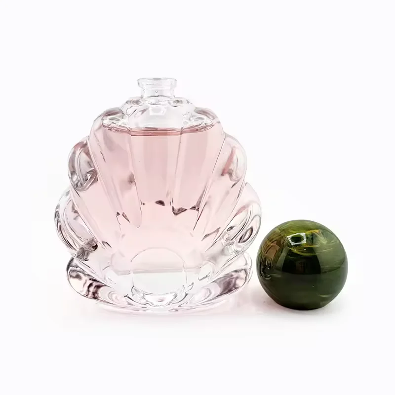 Round Glass Perfume Bottle
