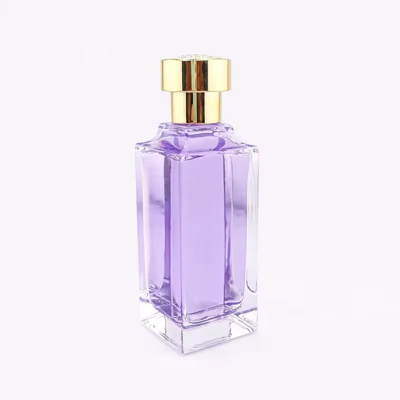 Clear Glass Perfume Bottle with Custom Logo