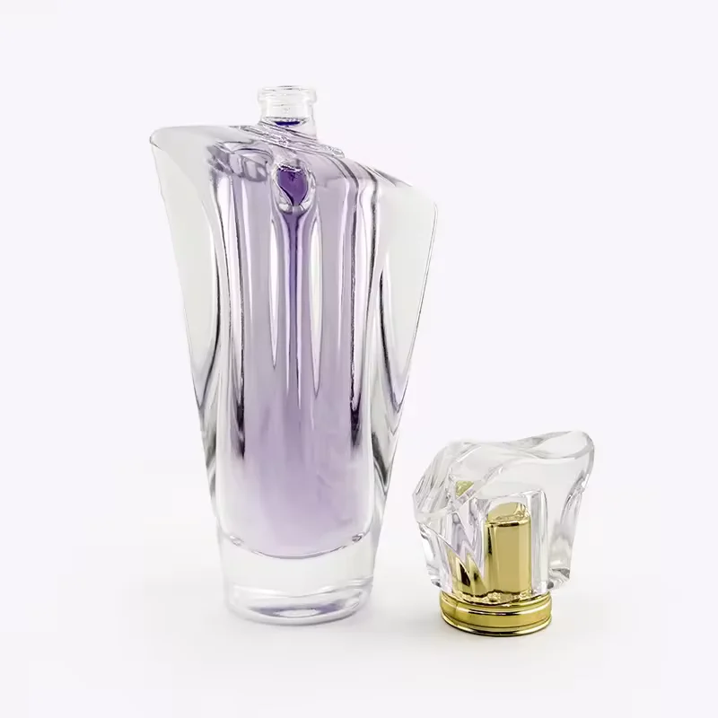 Clear Glass Perfume Bottle