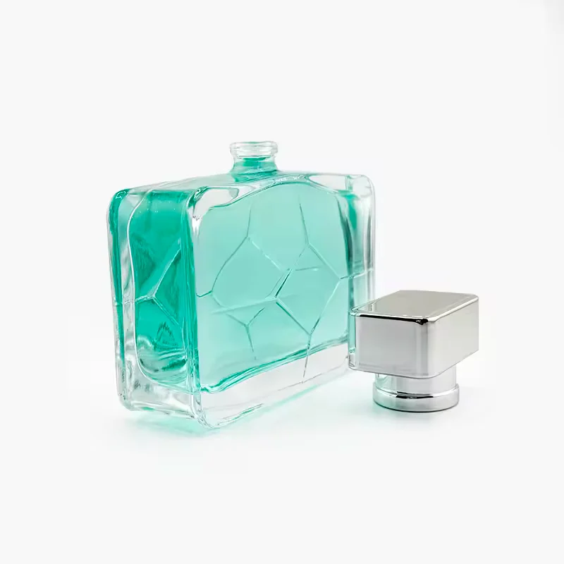 Rectangular Glass Perfume Bottle