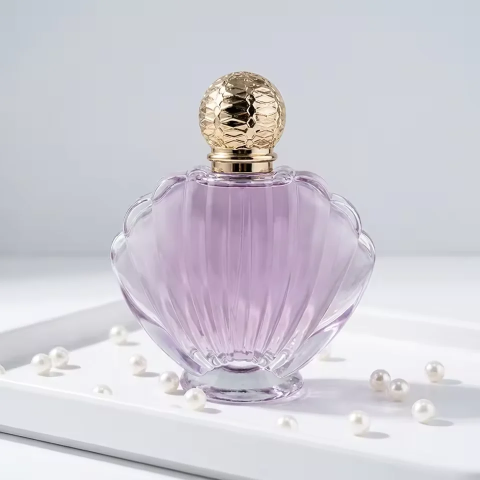Clear Glass Perfume Bottle