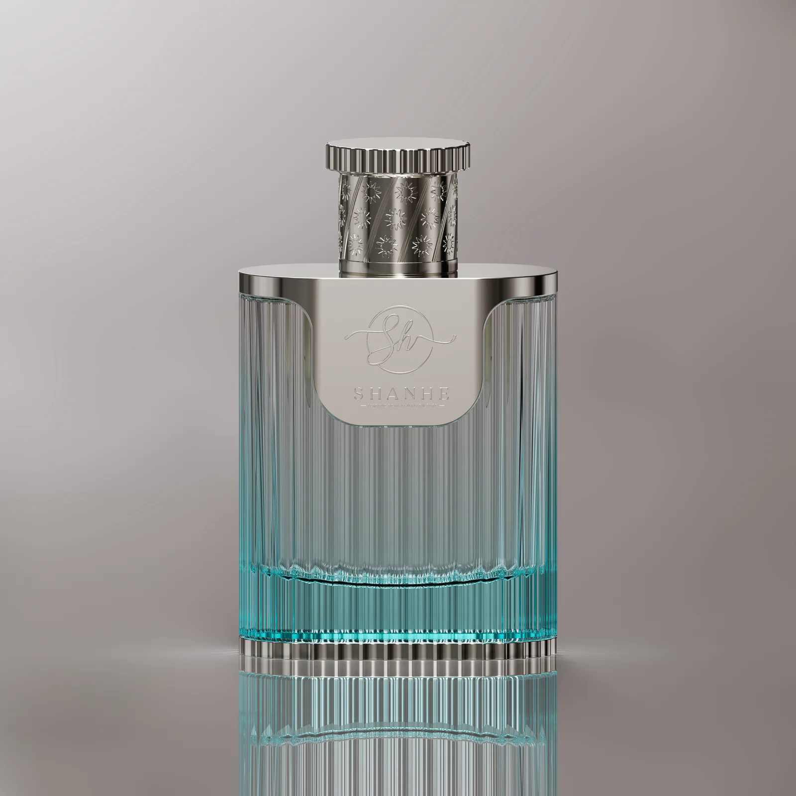 Minimalist Glass Perfume Bottle Concept image 2
