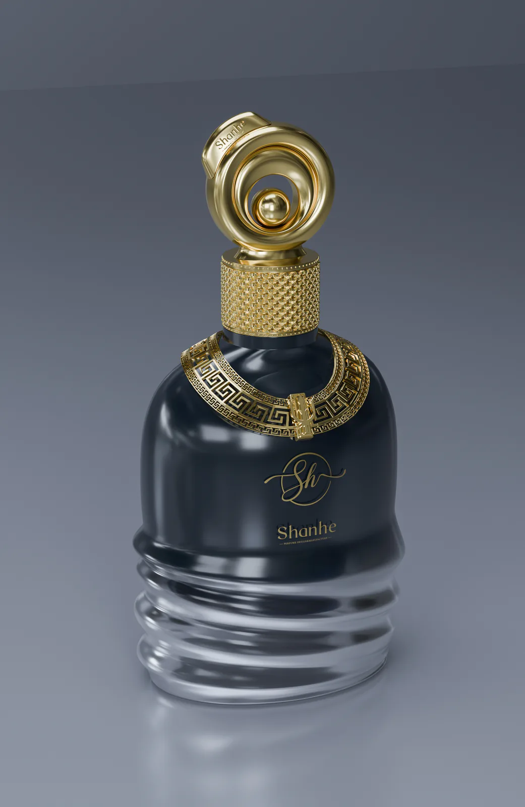 Modern Statement Perfume Bottle Design for Niche Brands