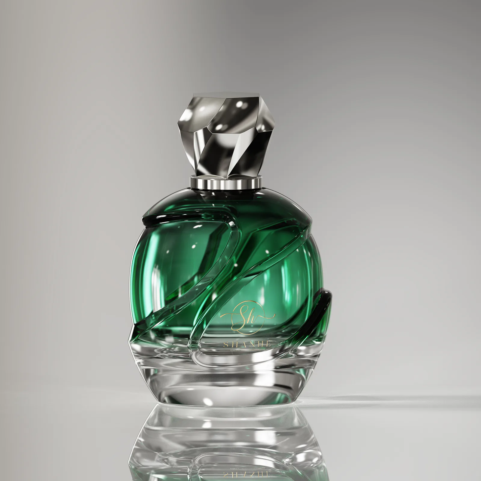 Artistic Perfume Bottle Development Concept