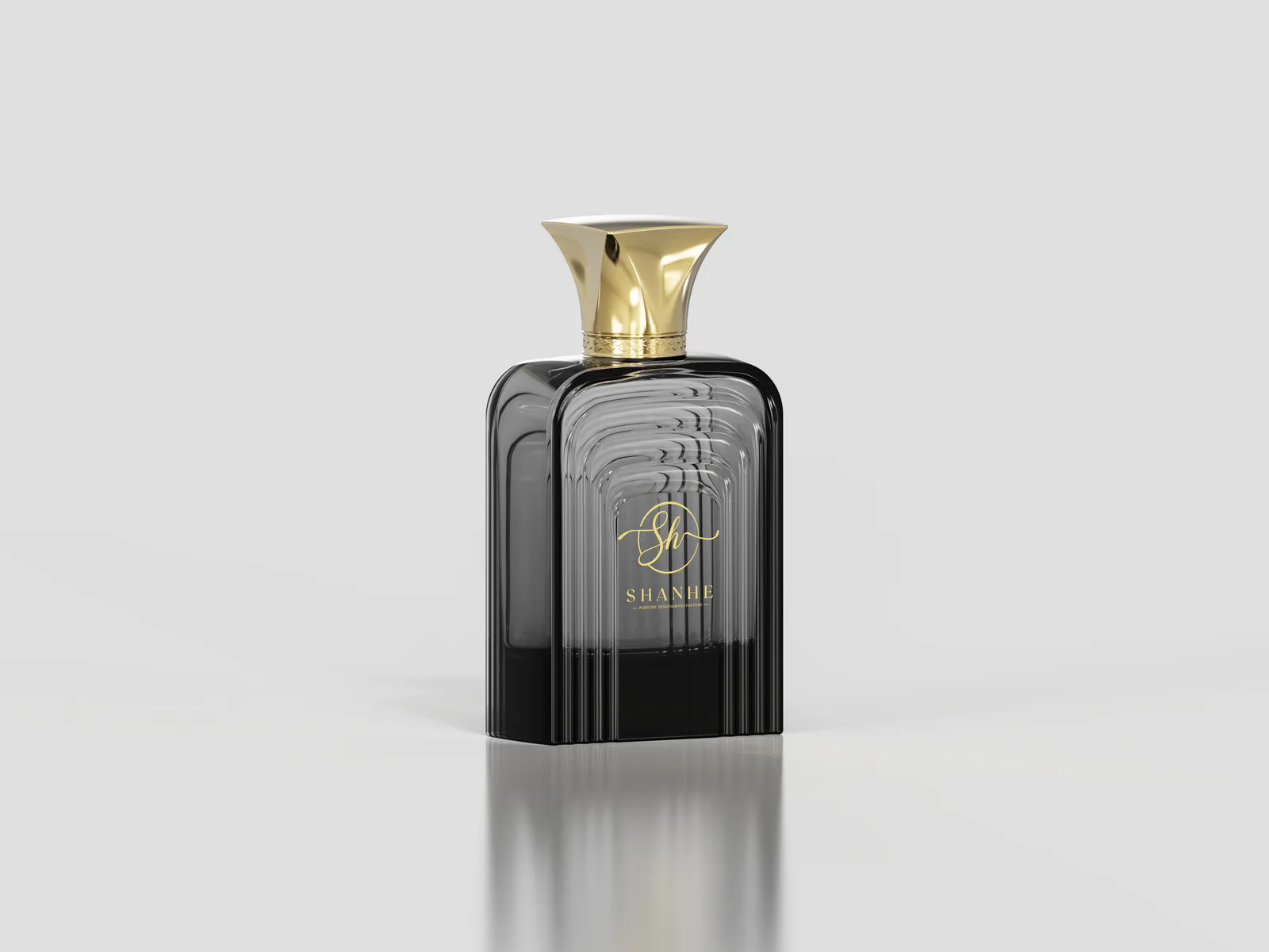 Decorative Glass Perfume Bottle Concept for Niche Brands