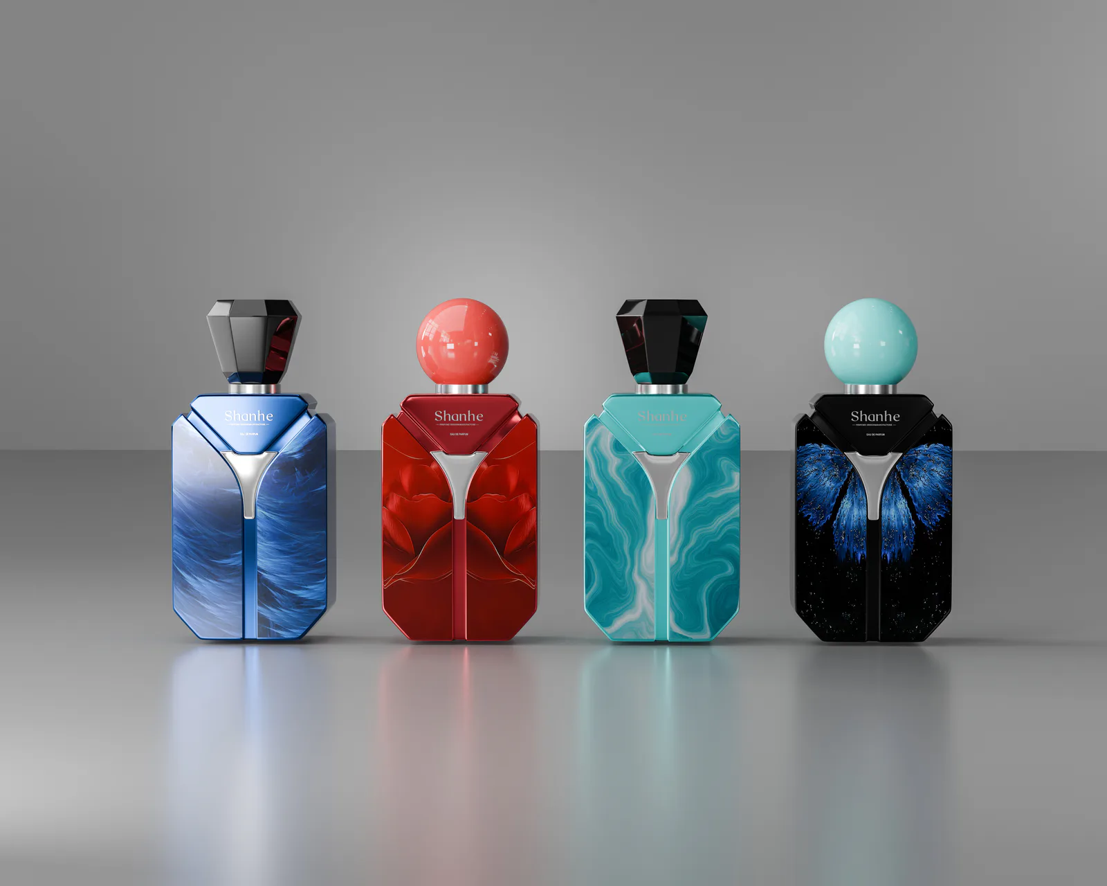 Signature Fragrance Bottle Design for Niche Brands image 2