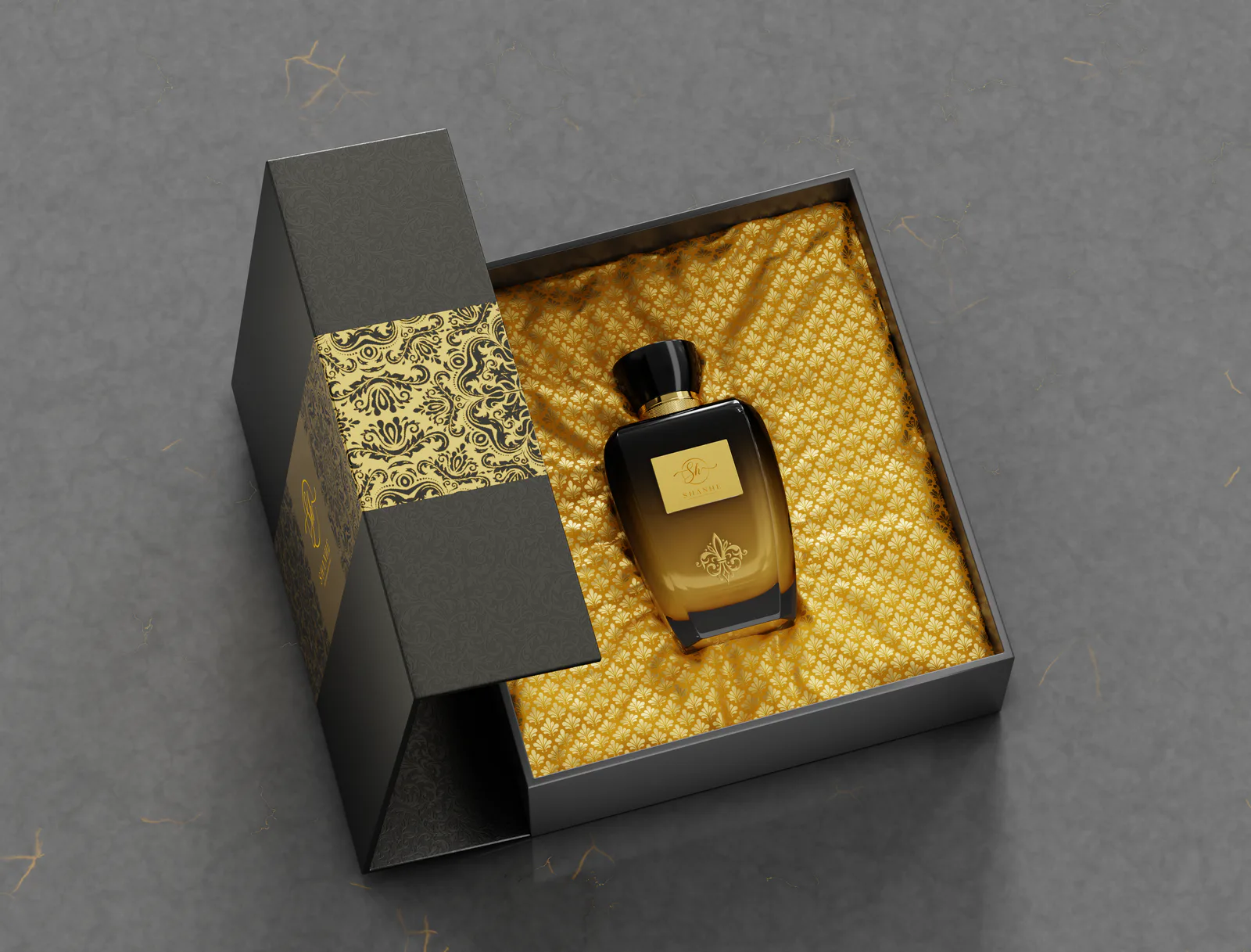 Artistic Perfume Bottle Concept for Niche Brands