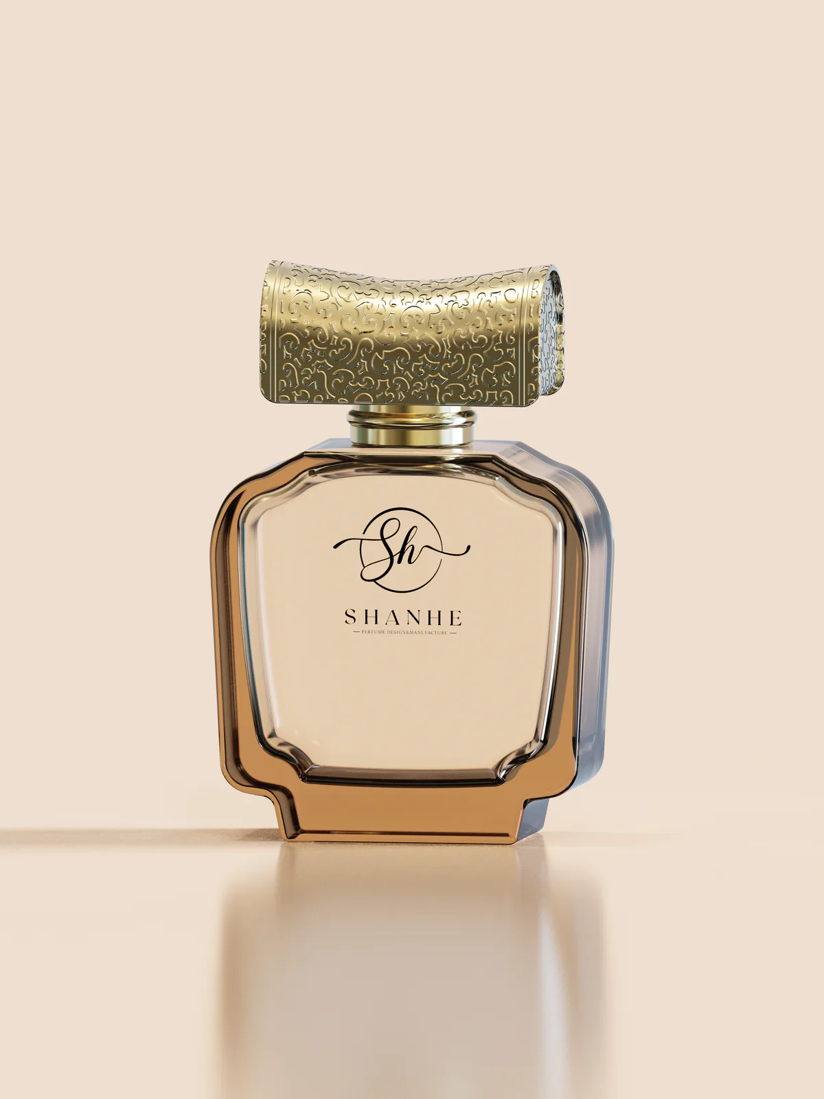 Minimalist Perfume Bottle Development Concept for Niche Brands