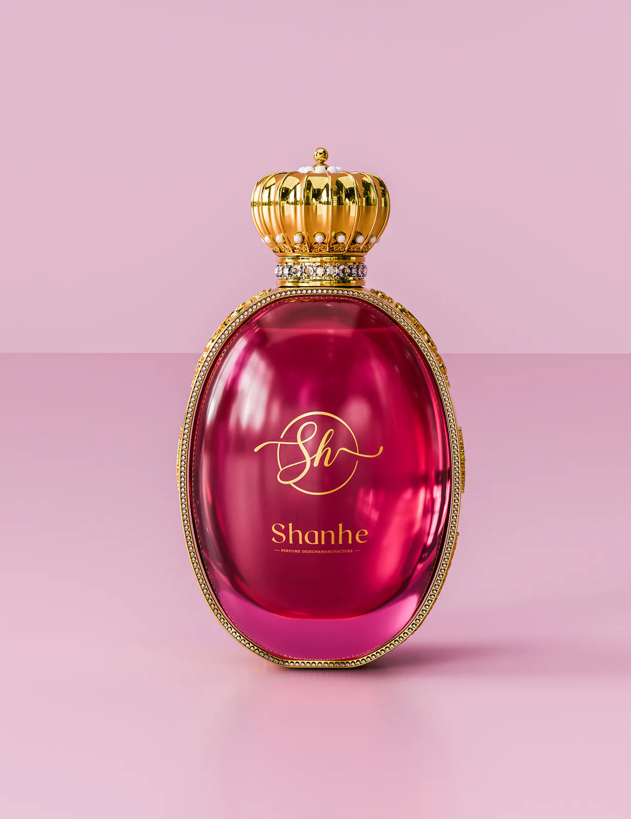 Luxury Glass Perfume Bottle Concept image 2