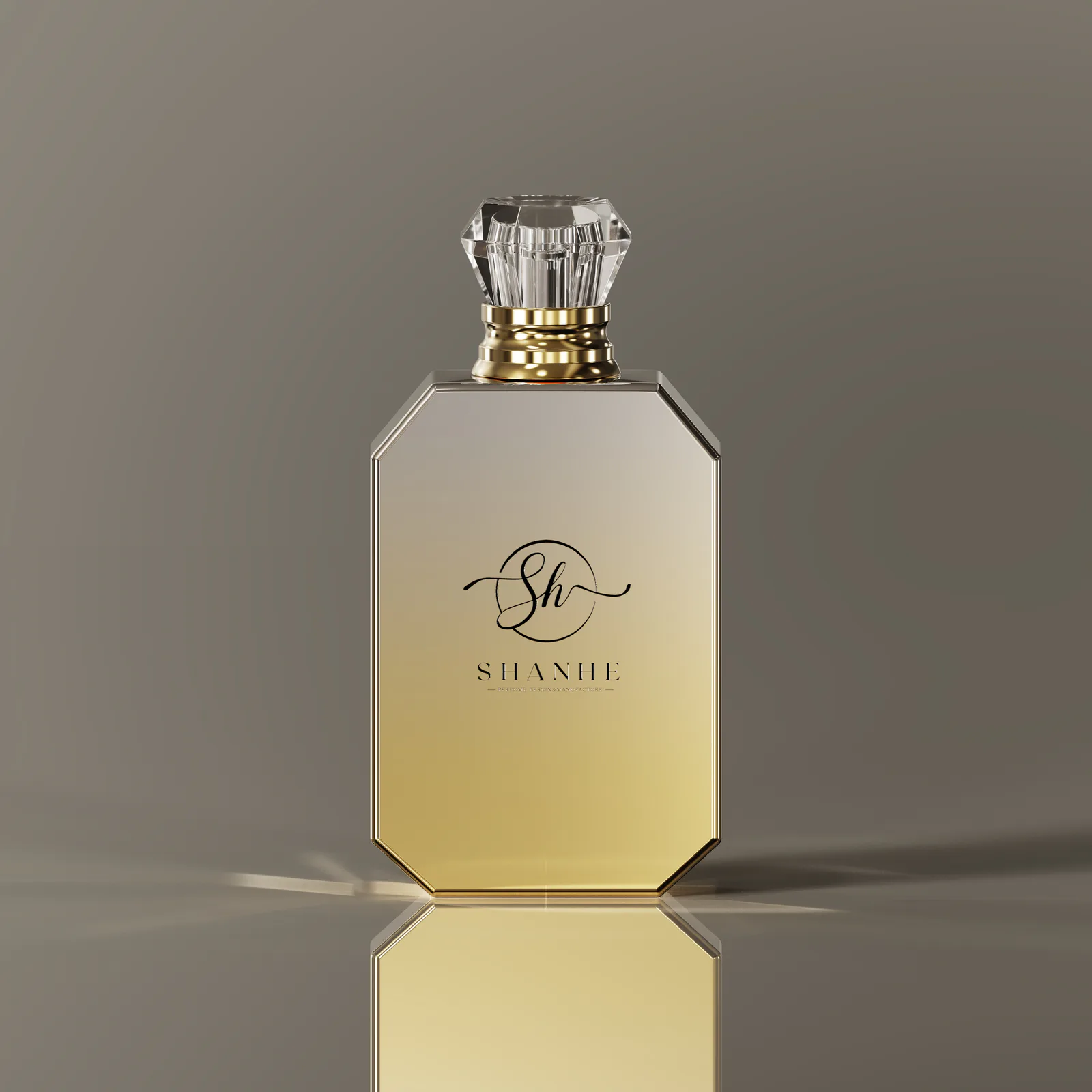 Elegant Designer Fragrance Bottle Concept