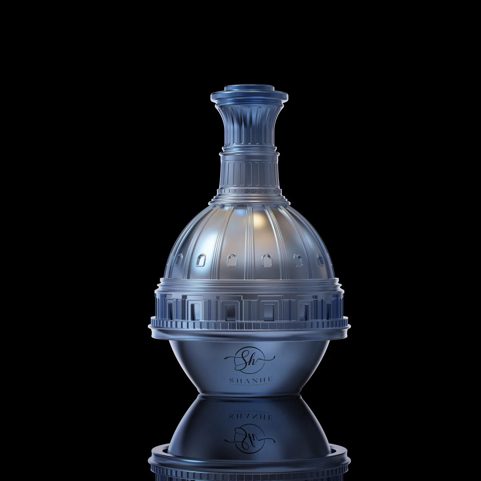Sculptural Statement Perfume Bottle Design for Niche Brands image 3