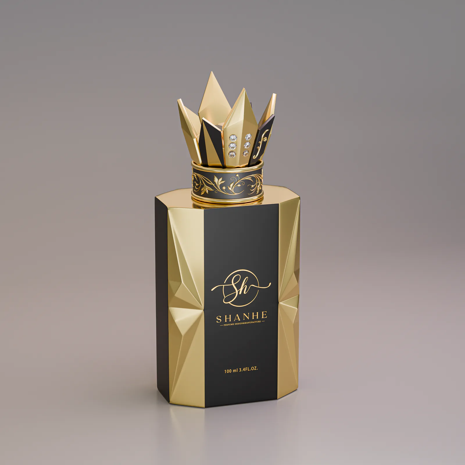 Distinctive Glass Perfume Bottle Concept image 2